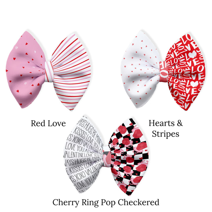 Love You Always Pinch Neoprene DIY Hair Bows