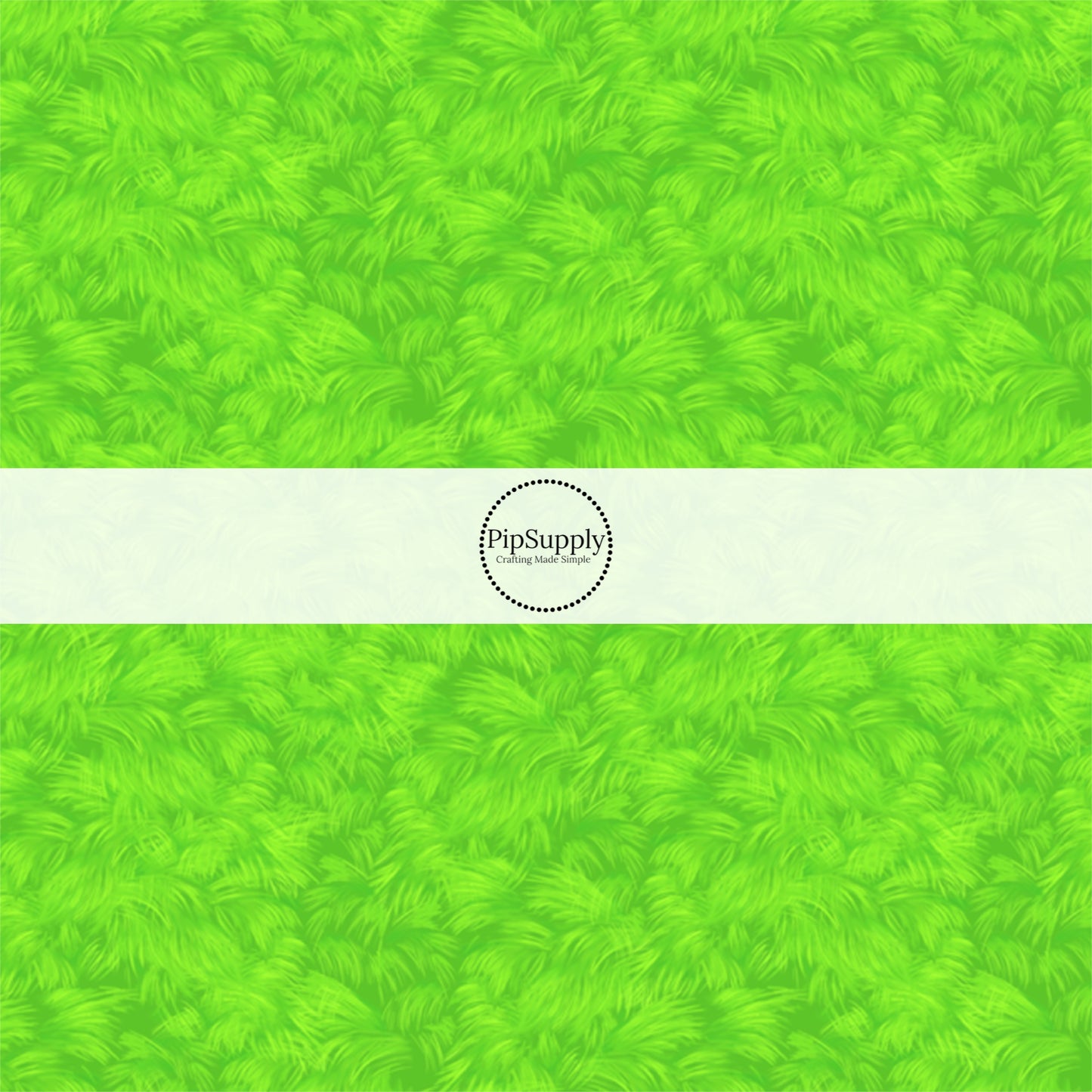 These Christmas themed pattern fabric by the yard features the following design elements: bright green fur pattern. This fun themed fabric can be used for all your sewing and crafting needs!