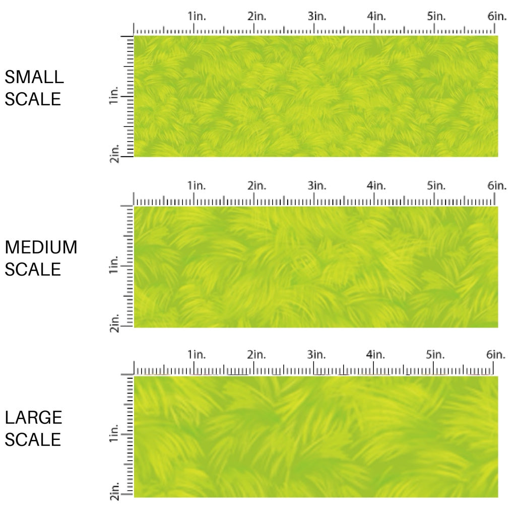 These Christmas themed pattern fabric by the yard features the following design elements: light green fur pattern. This fun themed fabric can be used for all your sewing and crafting needs!