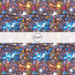 This celebration fabric by the yard features mirror disco ball pattern. This festive pattern fabric can be used for all your sewing and crafting needs!