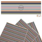 These fall themed pattern faux leather sheets contain the following design elements: multi color autumn stripes. Our CPSIA compliant faux leather sheets or rolls can be used for all types of crafting projects.