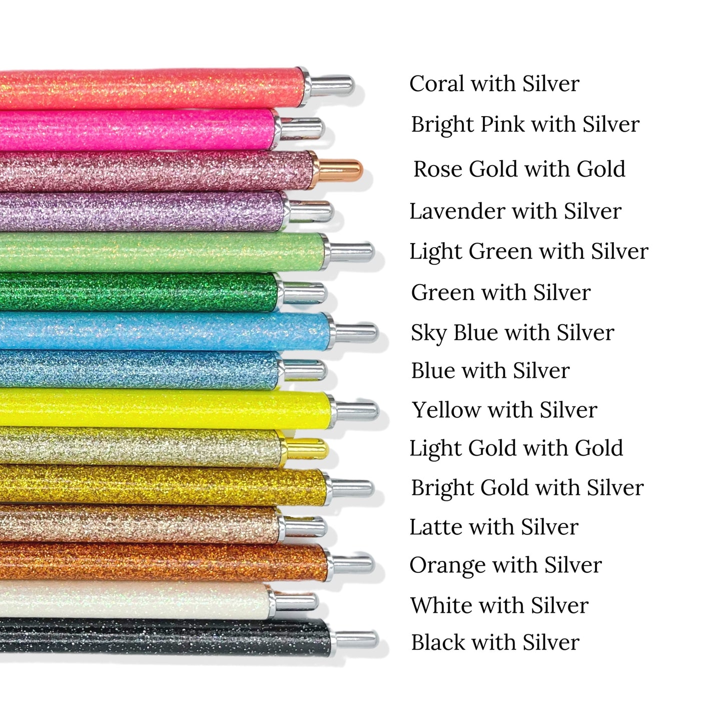Iridescent Glitter Pens