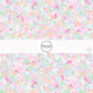 Multi Pastel Stipples Fabric By The Yard