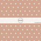 These summer pattern faux leather sheets contain the following design elements: polka dot patterns. Our CPSIA compliant faux leather sheets or rolls can be used for all types of crafting projects.
