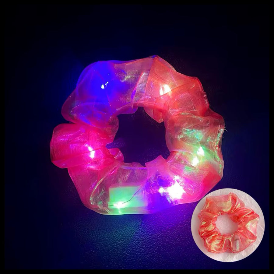 These summer scrunchies are a stylish hair accessory. Make matching sets using these scrunchies, paired with creations made using our custom printed vegan leather, or tie an effortless bow strip on it! These scrunchies are so soft making a comfortable fit.