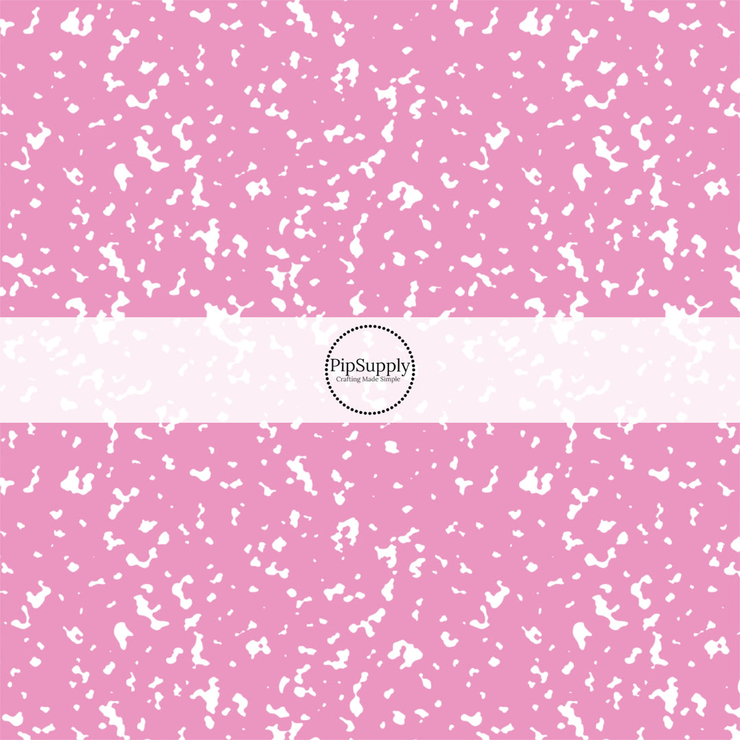 This school supply fabric by the yard features classic pink composition pattern. This fun themed fabric can be used for all your sewing and crafting needs!