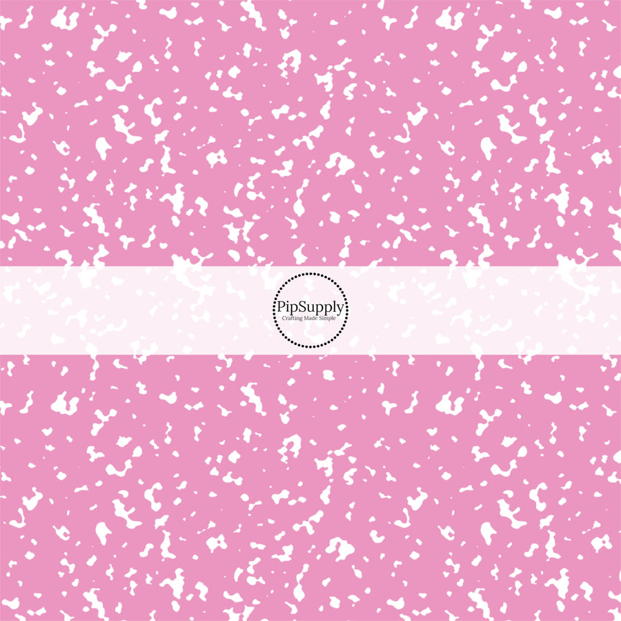 This school supply fabric by the yard features classic pink composition pattern. This fun themed fabric can be used for all your sewing and crafting needs!