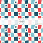 This 4th of July fabric by the yard features patriotic red, white, and blue checkered pattern with stars. This fun patriotic themed fabric can be used for all your sewing and crafting needs!