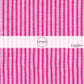 This summer fabric by the yard features bright pink stripes. This fun summer themed fabric can be used for all your sewing and crafting needs!