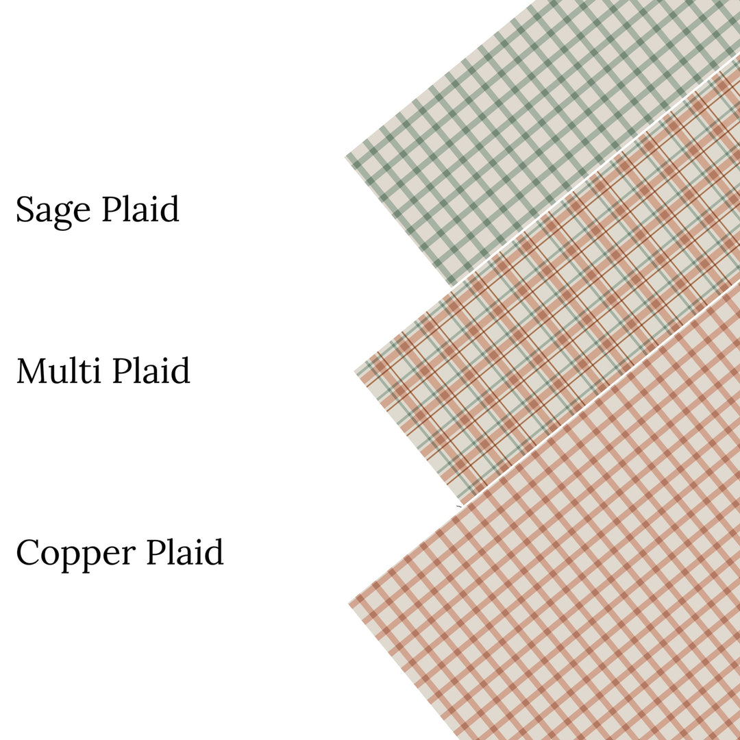 These summer pattern faux leather sheets contain the following design elements: western plaid patterns. Our CPSIA compliant faux leather sheets or rolls can be used for all types of crafting projects.