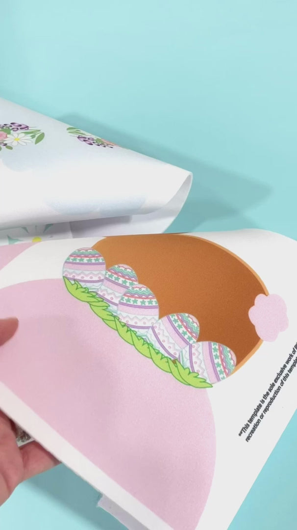 All American Cuties Shapes Bubble Neoprene DIY Hair Bows