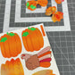 Thanksgiving Faux Leather DIY Hair Bows & Craft Cutouts - PIPS EXCLUSIVE