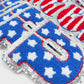 Stars & Stripes USA Chenille Iron on Patch - PIPS EXCLUSIVE