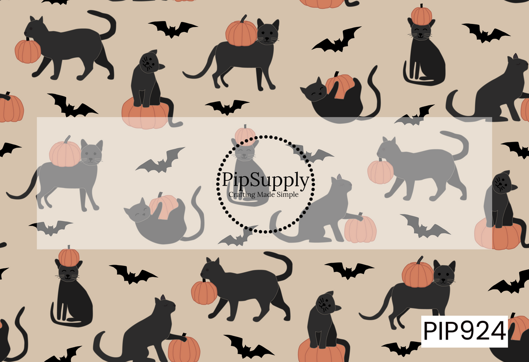 PIP924 - Pumpkin Cats Tan