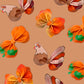 Thanksgiving Faux Leather DIY Hair Bows & Craft Cutouts -Choose Size - PIPS EXCLUSIVE