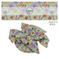 These fun summer floral themed bow strips features lavender, dark pink, cream, and orange flowers are great for personal use or to sell.