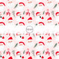 These Santa themed pattern fabric by the yard features the following design elements: Santa on pink. This fun themed fabric can be used for all your sewing and crafting needs!