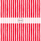 These Santa themed pattern fabric by the yard features the following design elements: red and white Christmas stripes. This fun themed fabric can be used for all your sewing and crafting needs!