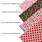 Crimson Tree Checkered Faux Leather Sheets