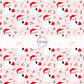 These Santa themed pattern fabric by the yard features the following design elements: Santa on pink. This fun themed fabric can be used for all your sewing and crafting needs!