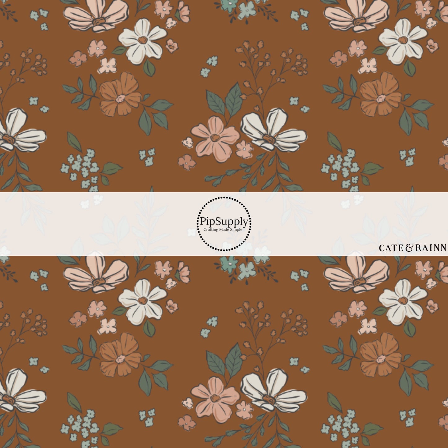 These summer pattern faux leather sheets contain the following design elements: western floral patterns. Our CPSIA compliant faux leather sheets or rolls can be used for all types of crafting projects.