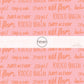 This summer fabric by the yard feature southern sayings on pink. This fun summer themed fabric can be used for all your sewing and crafting needs!