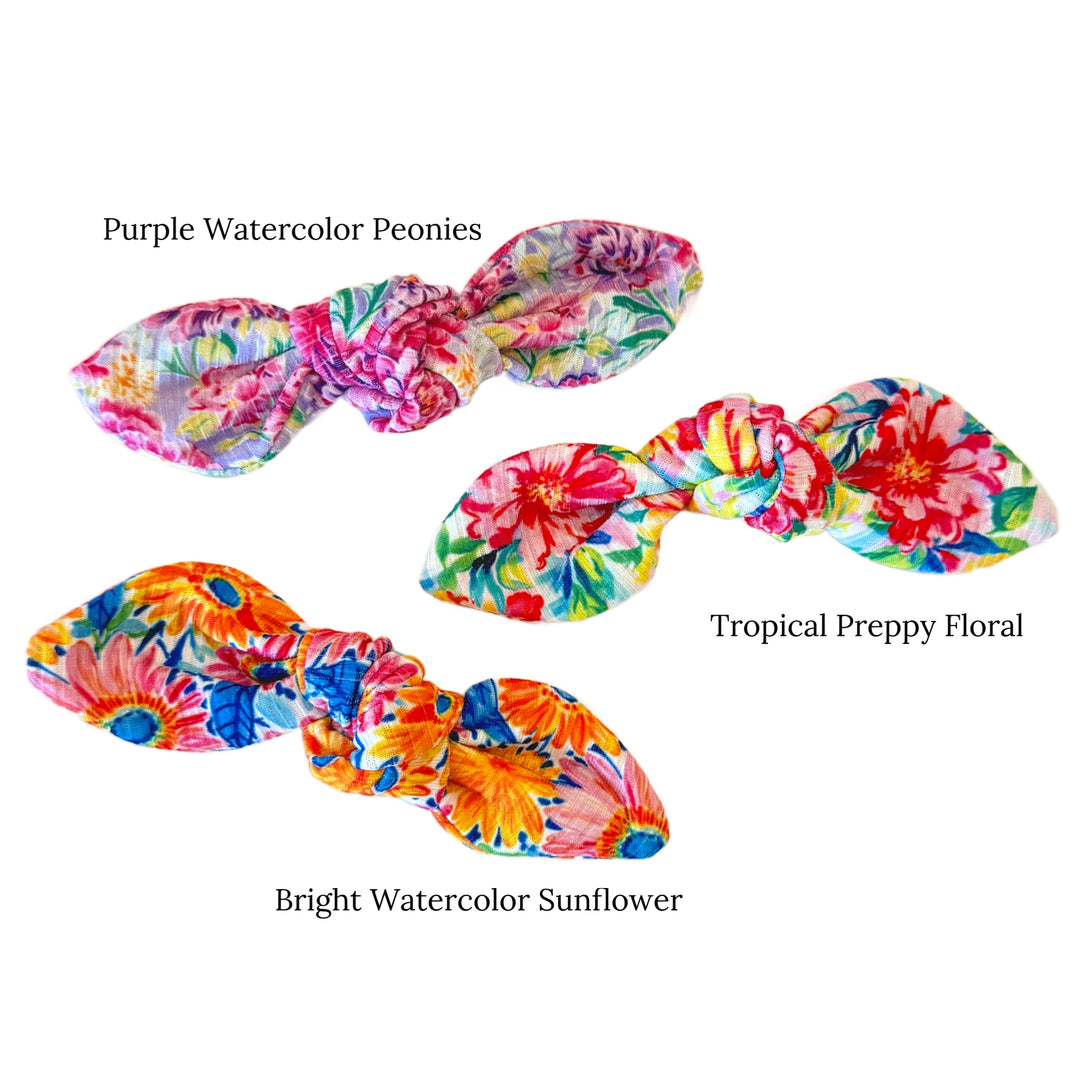 Spring Garden Teardrop DIY Hair Bow Cutouts