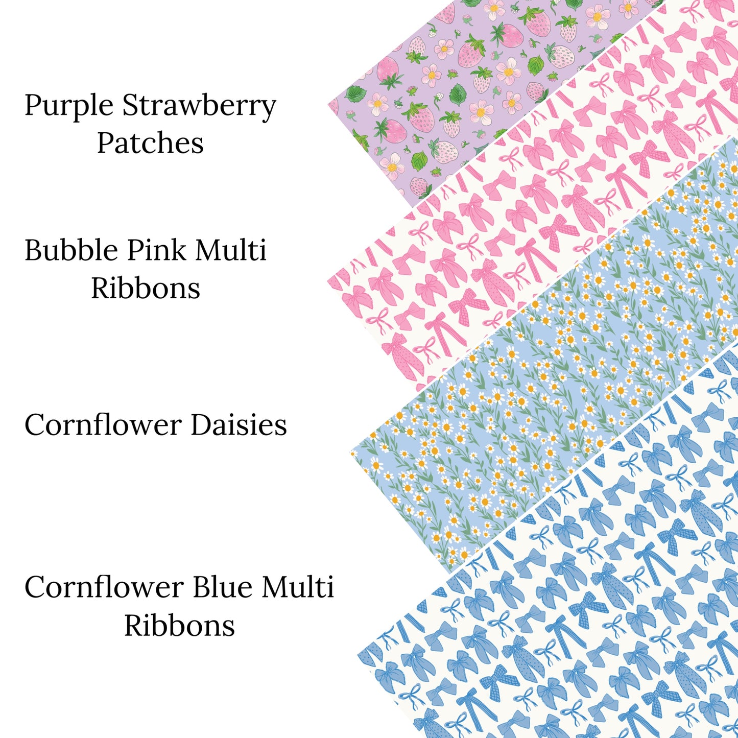 Purple Strawberry Patches Faux Leather Sheets