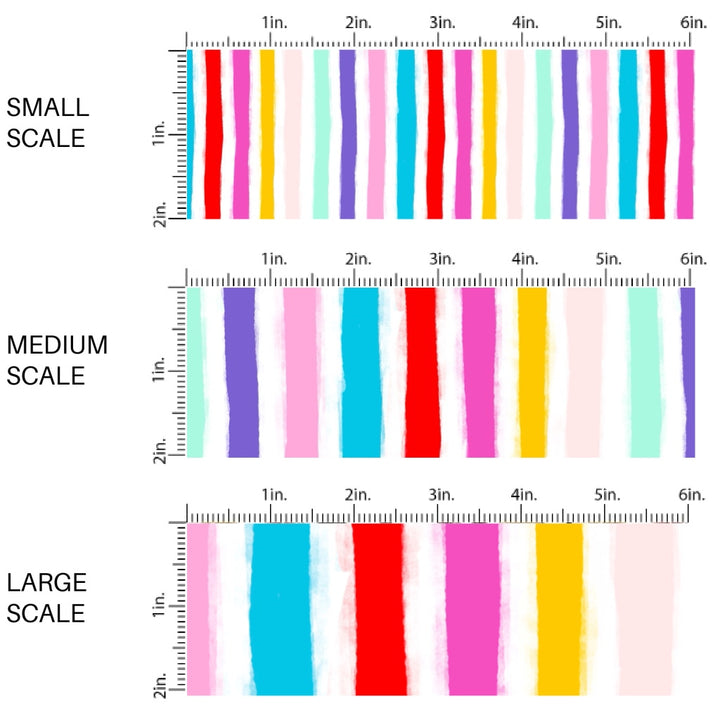 These Santa themed pattern fabric by the yard features the following design elements: colorful Christmas stripes. This fun themed fabric can be used for all your sewing and crafting needs!