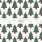 These Christmas themed pattern fabric by the yard features the following design elements: Christmas trees on cream. This fun themed fabric can be used for all your sewing and crafting needs!