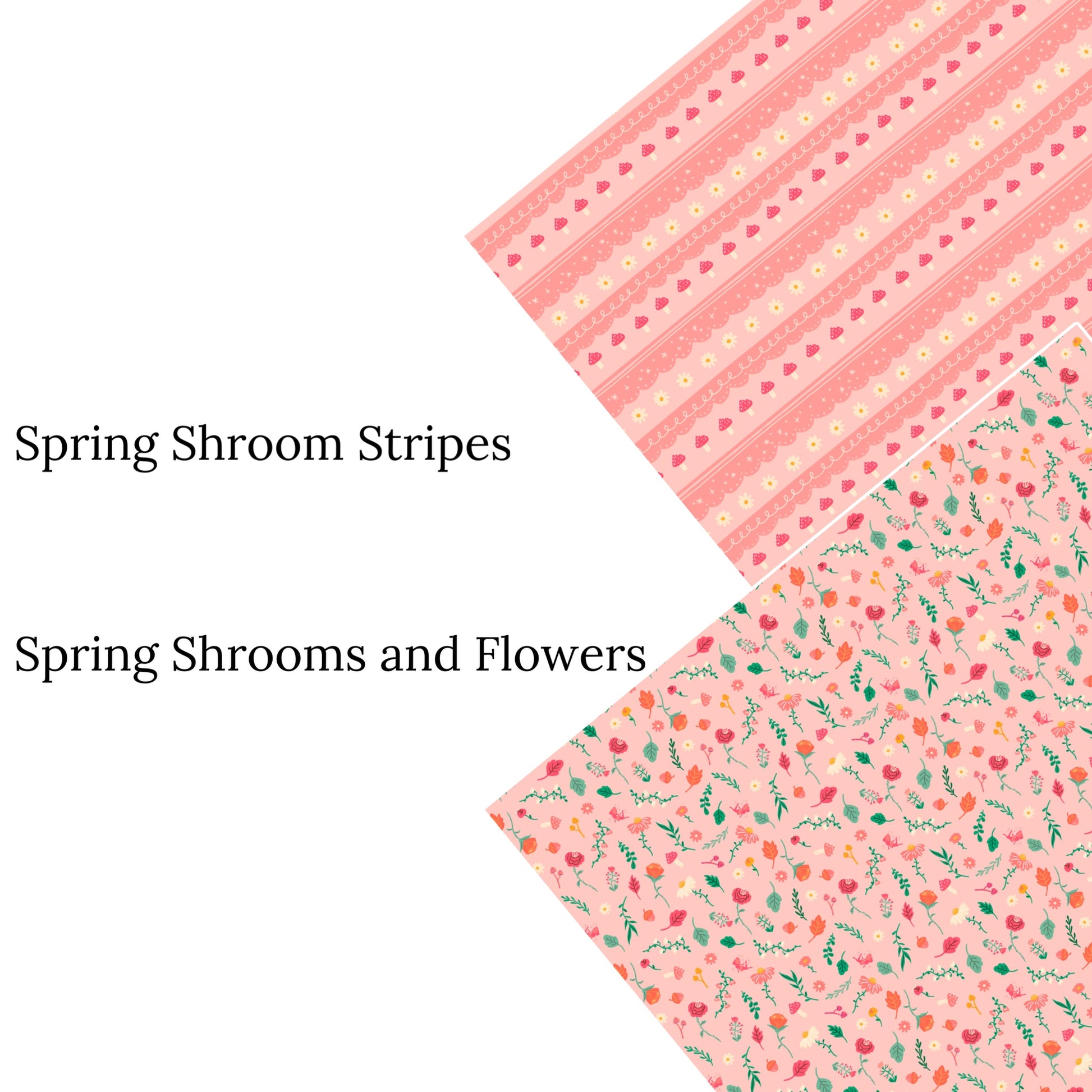 Spring Floral Faux Leather Sheets- JUNIPER ROW DESIGN – Pip Supply