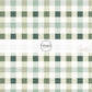Green and Cream St. Patrick's Day Plaid Fabric by the Yard.