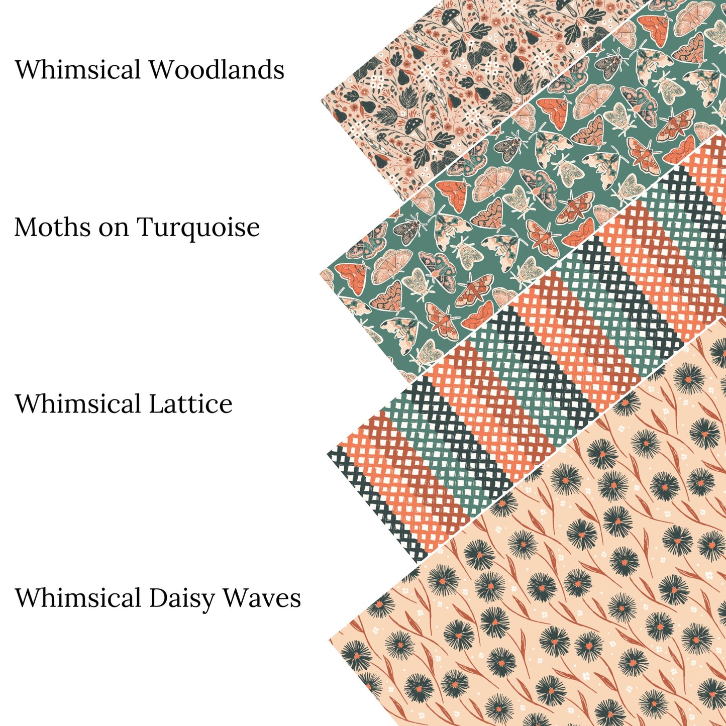 Whimsical Woodlands Faux Leather Sheets