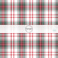 These winter yuletide plaid themed pattern fabric by the yard features the following design elements: Christmas red and green plaid pattern. This fun themed fabric can be used for all your sewing and crafting needs!