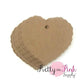 Heart Tag Kraft Card Stock - Pretty in Pink Supply