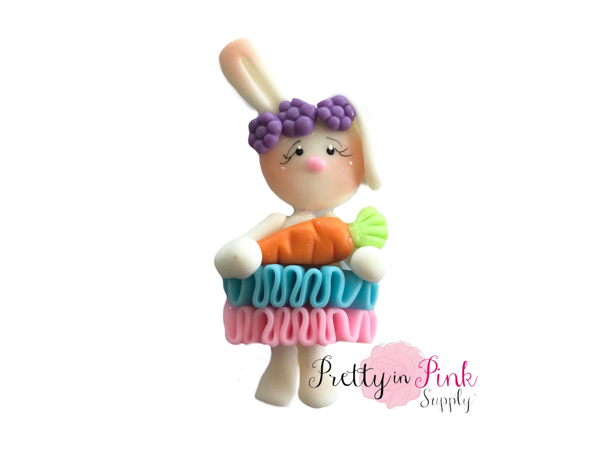 Tutu Bunny Clay Polymer - Pretty in Pink Supply