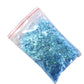Blue Iridescent Flake Loose Glitter - Pretty in Pink Supply