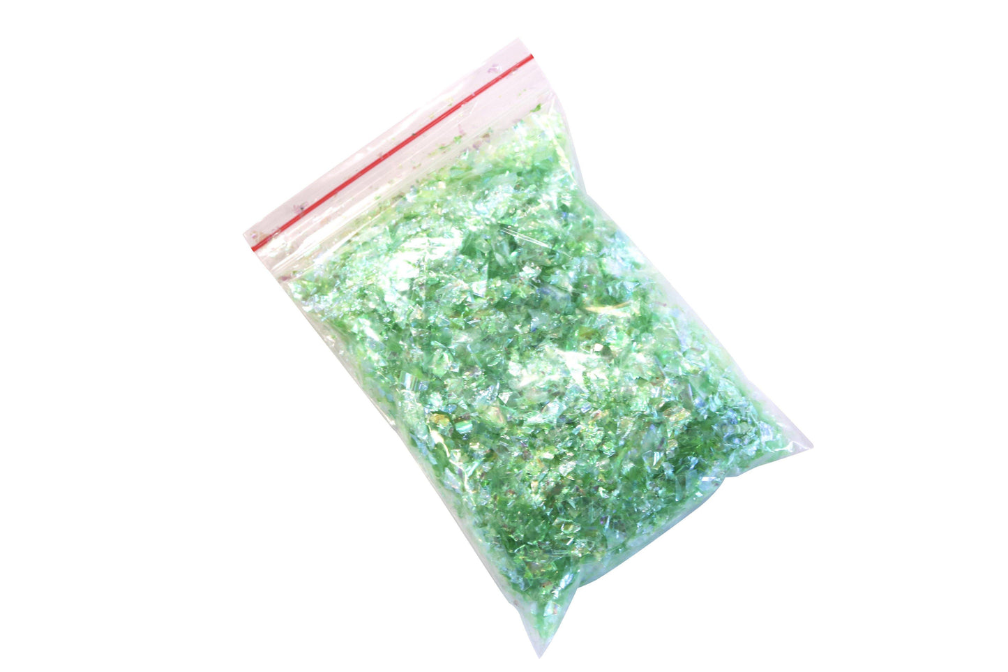 Green Iridescent Flake Loose Glitter - Pretty in Pink Supply