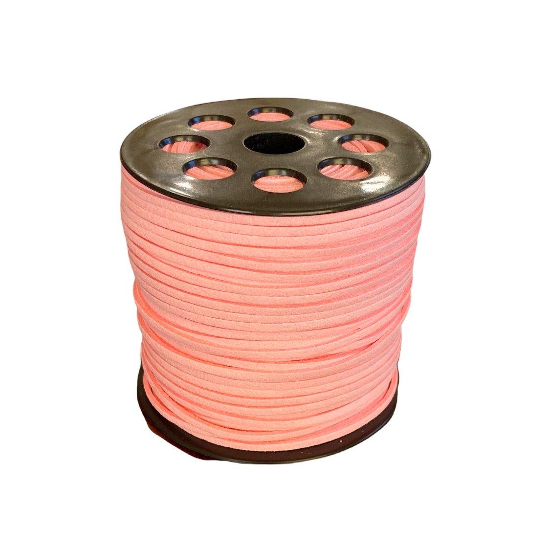 NEW SOLID Faux SUEDE Cord 2.7 mm - Pretty in Pink Supply