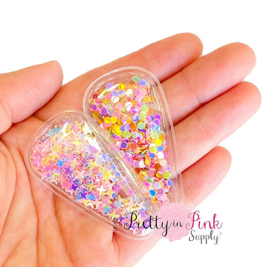 Confetti Snap Clip Covers - Pretty in Pink Supply