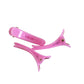 SET OF 10- Solid Plastic Alligator Clips with Teeth 1.5" - Pretty in Pink Supply