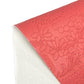 Embossed Floral Faux Leather Sheet - Pretty in Pink Supply