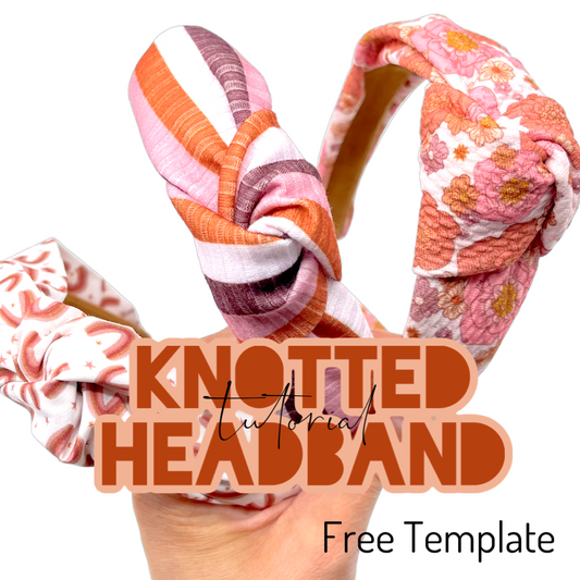 Knotted Headband Printable Template