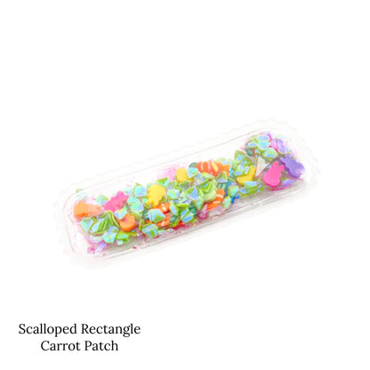 Scalloped Rectangle | Easter in Spring | Snap Clip Covers