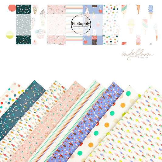 Soda Pop And Treats | Indy Bloom | Faux Leather Sheets