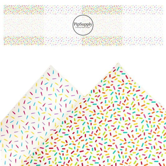 Sprinkles | Faux Leather Sheets