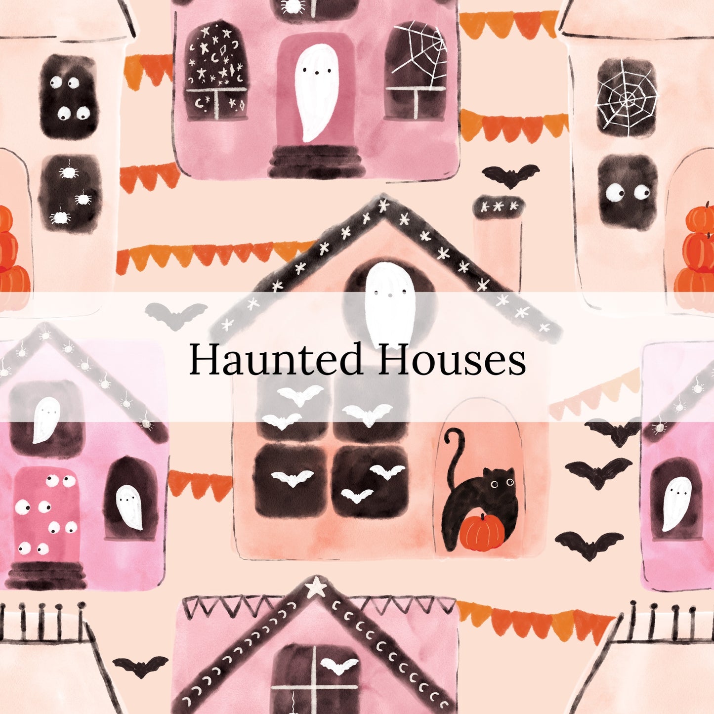 Haunted House | Seamless Gal | Bow Strips