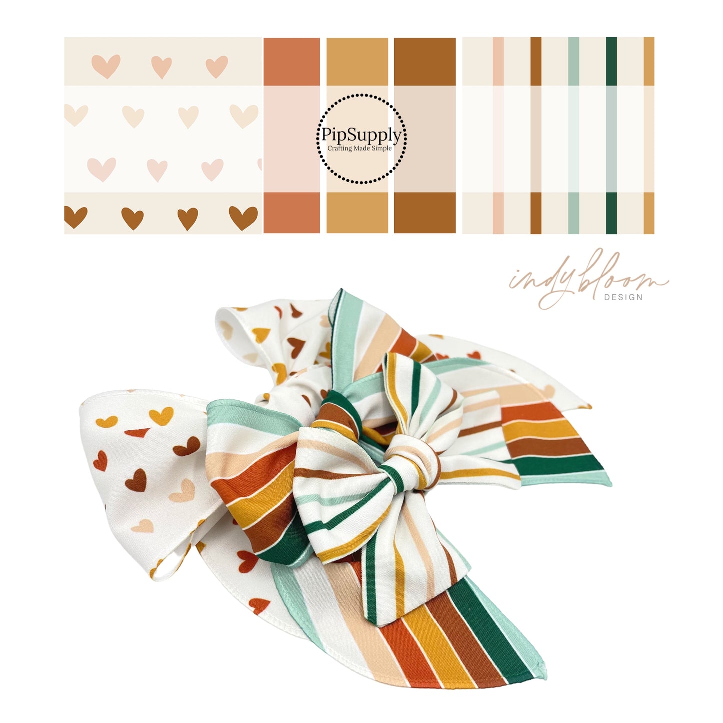 Butterfly Sunflower | Indy Bloom | Bow Strips