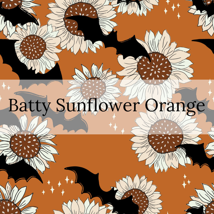 Bats and Sunflowers Strip Collection | Juniper Row | Fabric Strips