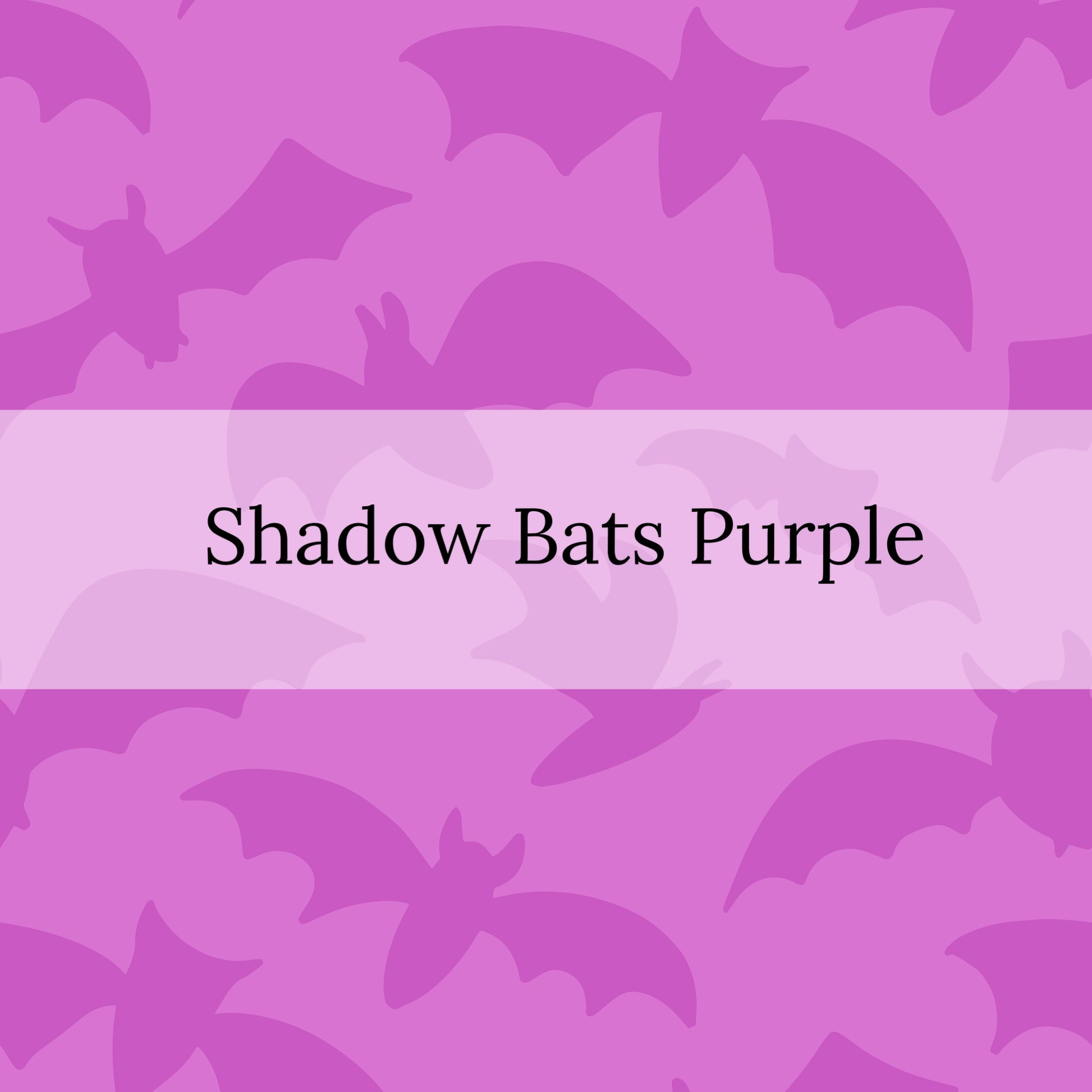 Purple Bat Bow Strips 
